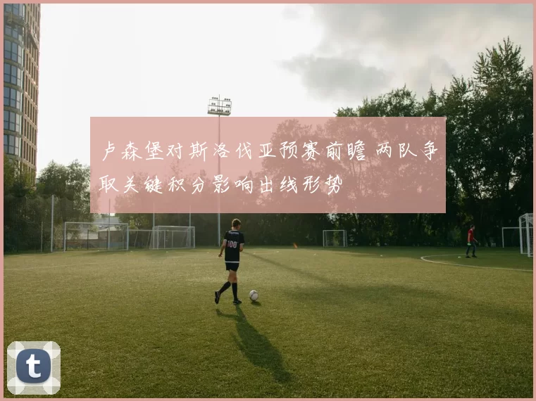 卢森堡对斯洛伐亚预赛前瞻 两队争取关键积分影响出线形势